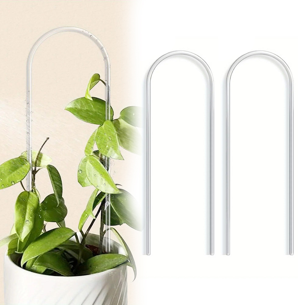 Plant Parenting - 2pcs Acrylic U-shaped Plant Rack Stylish
