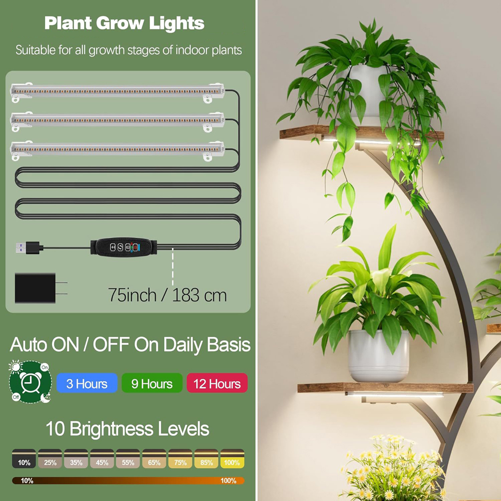 Plant Parenting - Indoor Led Plant Grow Light With