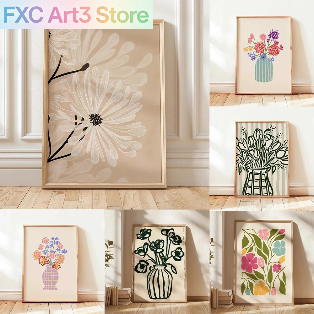 Frameless,1pc Retro Beige Flor - Plant Parenting บทวิจารณ์และราคา