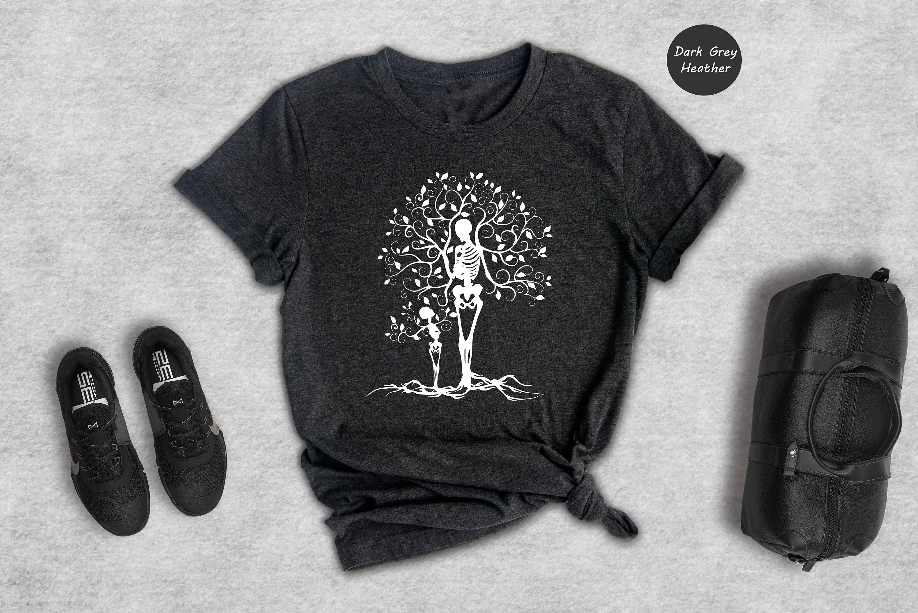 Skeleton Parent Tree T Shirt P - Plant Parental บทวิจารณ์และราคา