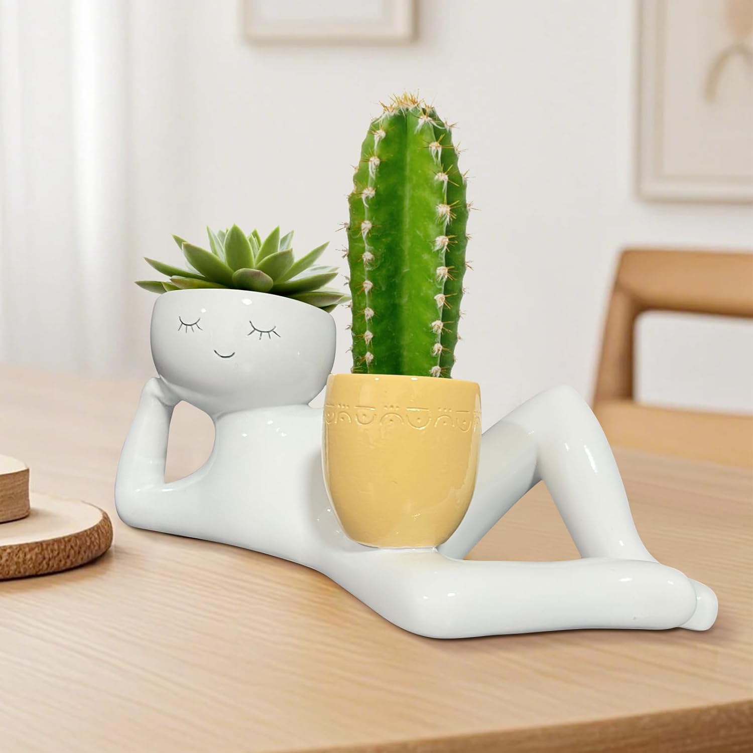 Lazy Little Guy Planter Unique - Plant Parenting บทวิจารณ์และราคา