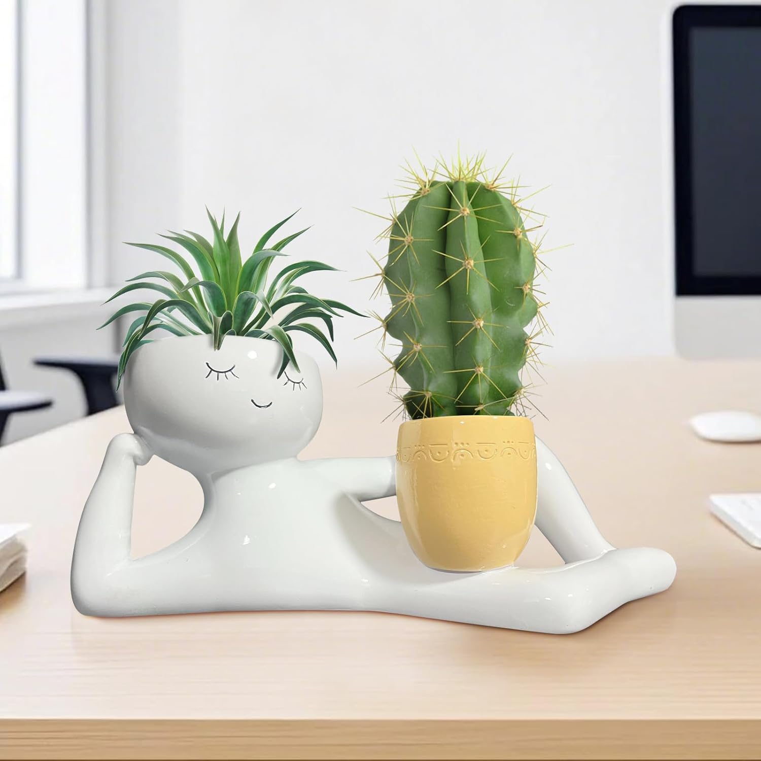 Lazy Little Guy Planter Unique - Plant Parenting บทวิจารณ์และราคา