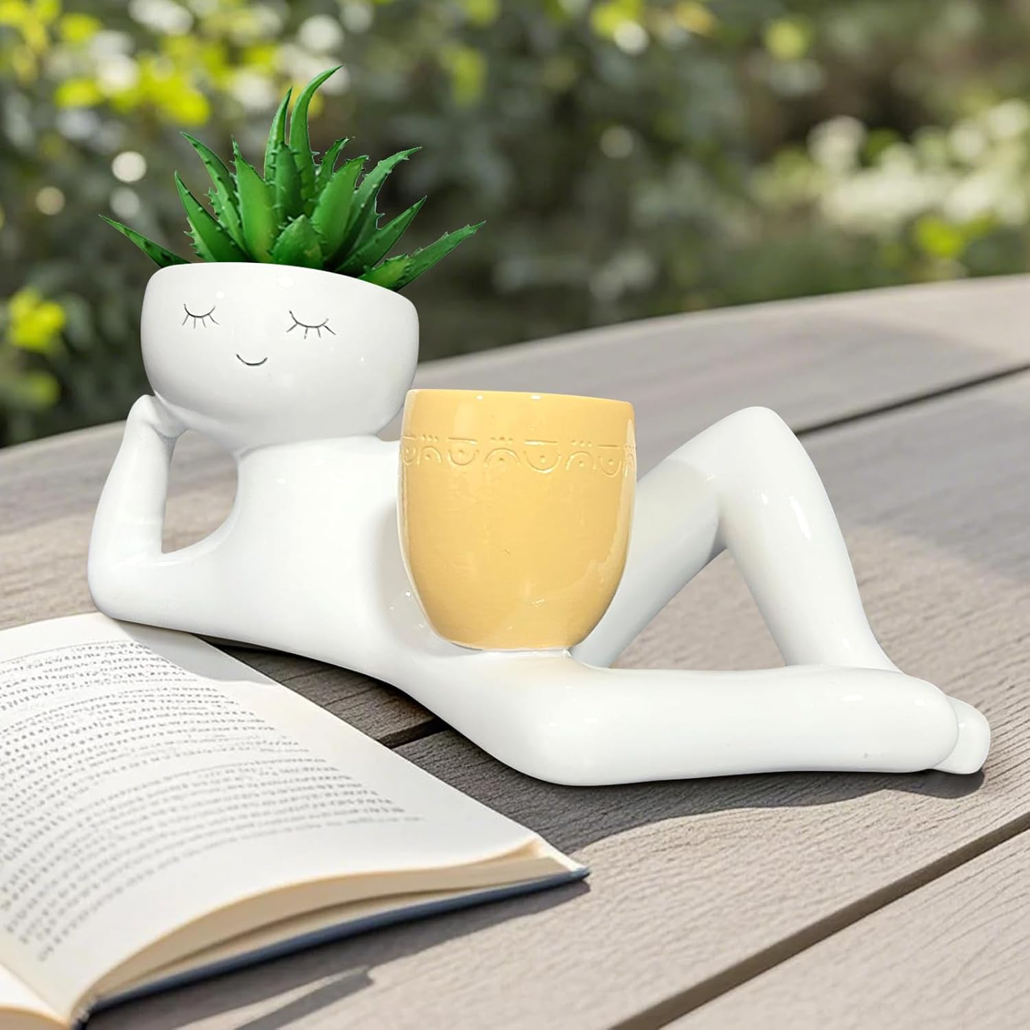 Lazy Little Guy Planter Unique - Plant Parenting บทวิจารณ์และราคา