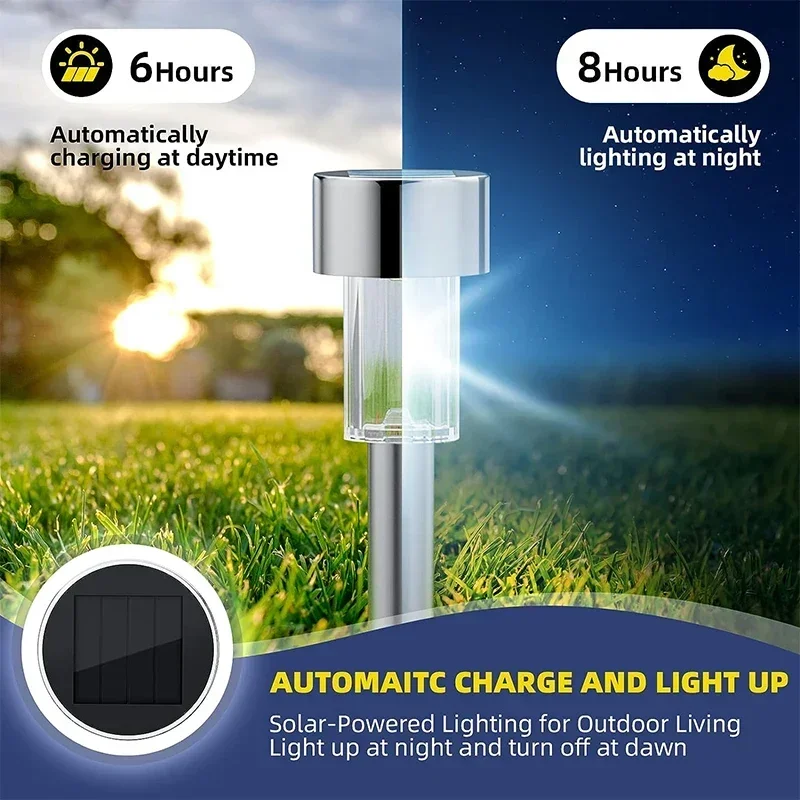 Solar Outdoor Lights Garden La - Plant Parenting บทวิจารณ์และราคา
