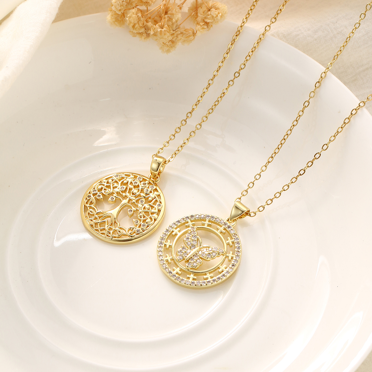 Fashion Tree of Life Necklace  - Plant Parental บทวิจารณ์และราคา