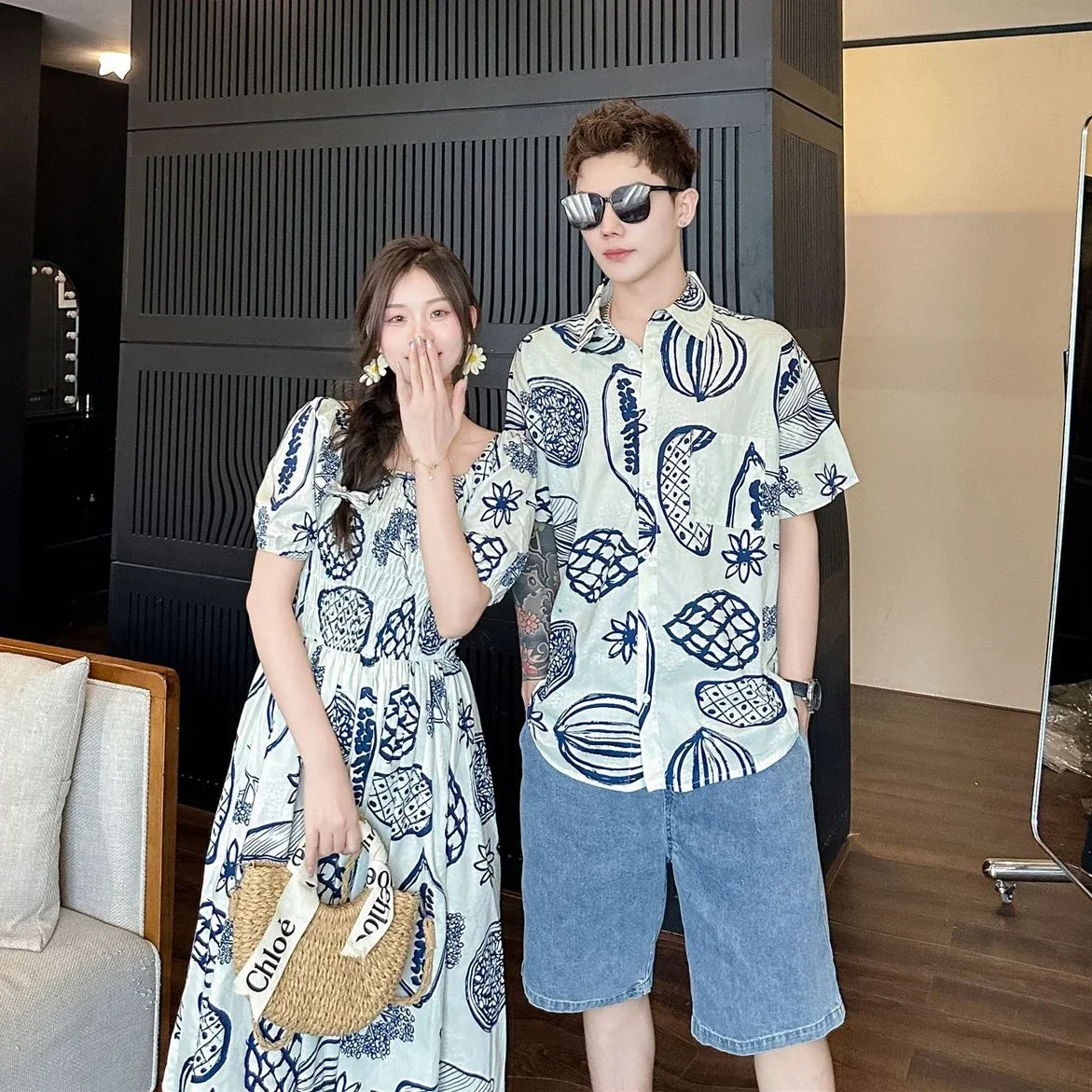 Women Smock Dresses Korean Sis - Plant Parental บทวิจารณ์และราคา