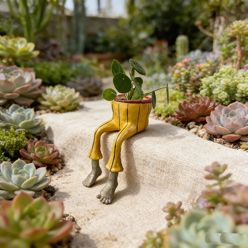 Whimsical Resin Leggy Planter  - Plant Parental บทวิจารณ์และราคา