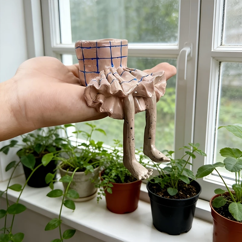 Whimsical Resin Leggy Planter  - Plant Parental บทวิจารณ์และราคา
