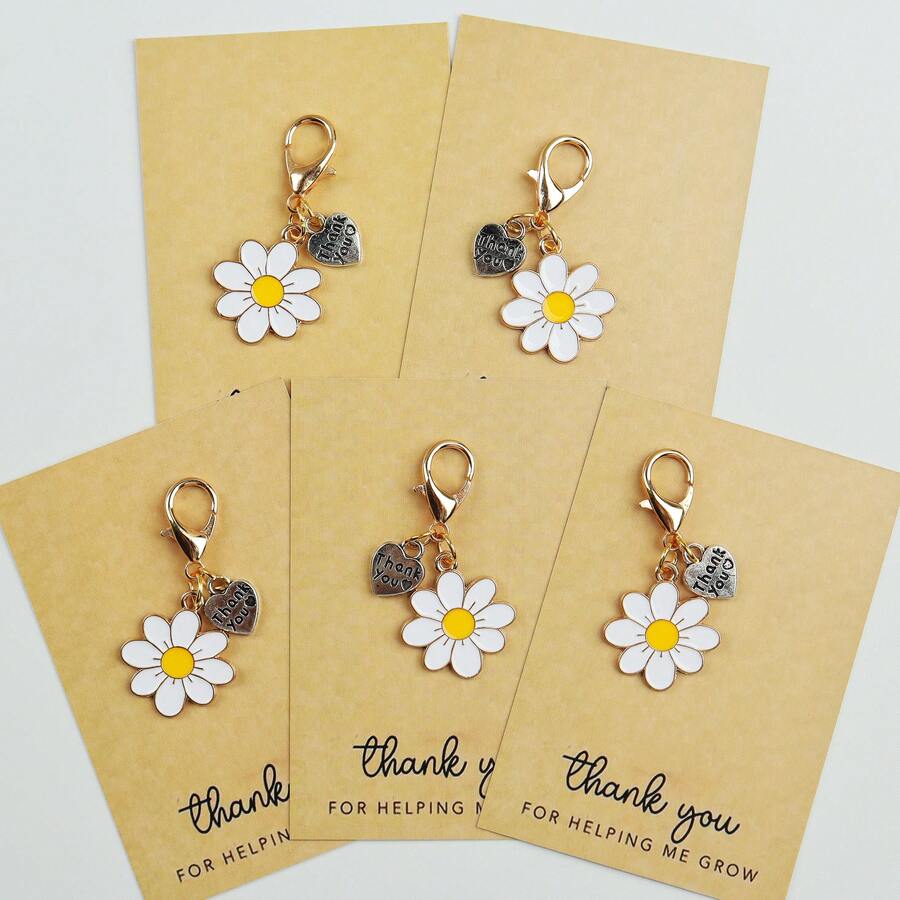Enamel Daisy Keychains With Th - Plant Parental บทวิจารณ์และราคา