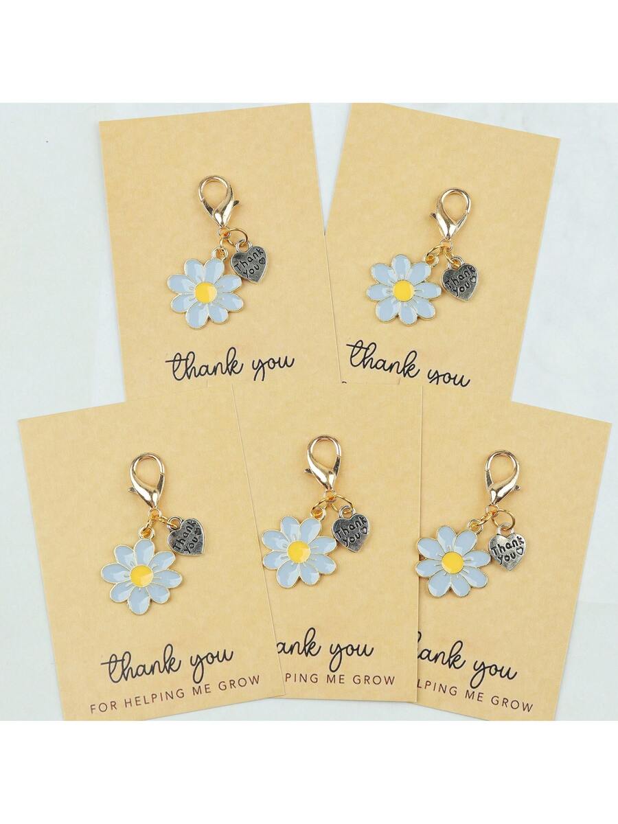 Enamel Daisy Keychains With Th - Plant Parental บทวิจารณ์และราคา